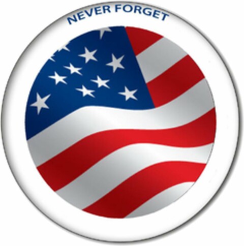 NEVER FORGET Logo (USPTO, 27.10.2011)