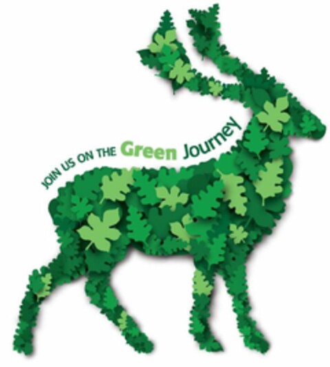 JOIN US ON THE GREEN JOURNEY Logo (USPTO, 11/02/2011)