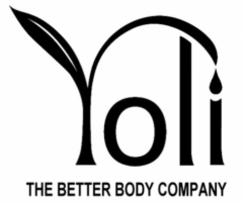 YOLI THE BETTER BODY COMPANY Logo (USPTO, 20.12.2011)