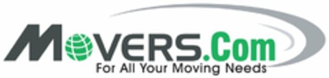 MOVERS.COM FOR ALL YOUR MOVING NEEDS Logo (USPTO, 20.12.2011)