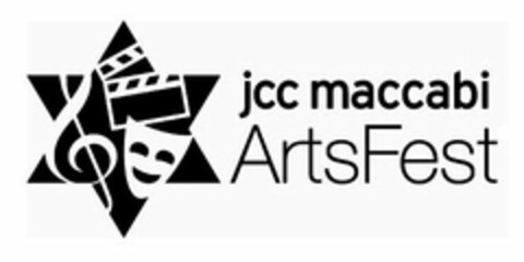 JCC MACCABI ARTSFEST Logo (USPTO, 08.08.2012)