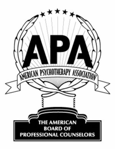 APA AMERICAN PSYCHOTHERAPY ASSOCIATION THE AMERICAN BOARD OF PROFESSIONAL COUNSELORS Logo (USPTO, 12.09.2012)