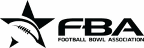 FBA FOOTBALL BOWL ASSOCIATION Logo (USPTO, 24.10.2012)