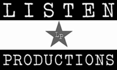 LISTEN LP PRODUCTIONS Logo (USPTO, 01/30/2013)