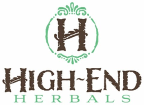 H HIGH-END HERBALS Logo (USPTO, 04.03.2013)
