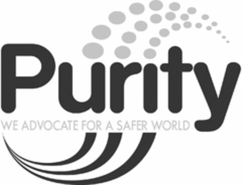 PURITY WE ADVOCATE FOR A SAFER WORLD Logo (USPTO, 04.04.2013)