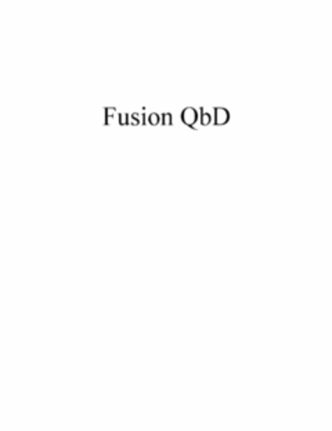 FUSION QBD Logo (USPTO, 19.03.2014)