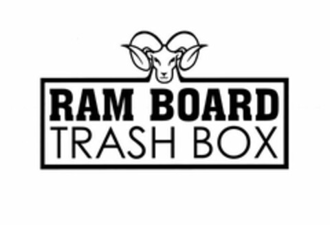 RAM BOARD TRASH BOX Logo (USPTO, 06.08.2014)