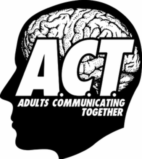 A.C.T. ADULTS COMMUNICATING TOGETHER Logo (USPTO, 04/14/2015)