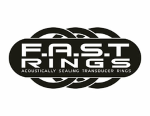 F.A.S.T RINGS ACOUSTICALLY SEALING TRANSDUCER RINGS Logo (USPTO, 23.04.2015)