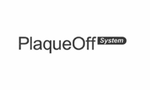 PLAQUEOFF SYSTEM Logo (USPTO, 21.07.2015)