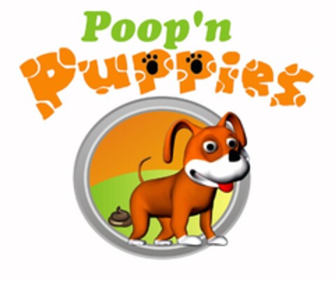 POOP'N PUPPIES Logo (USPTO, 01.09.2015)