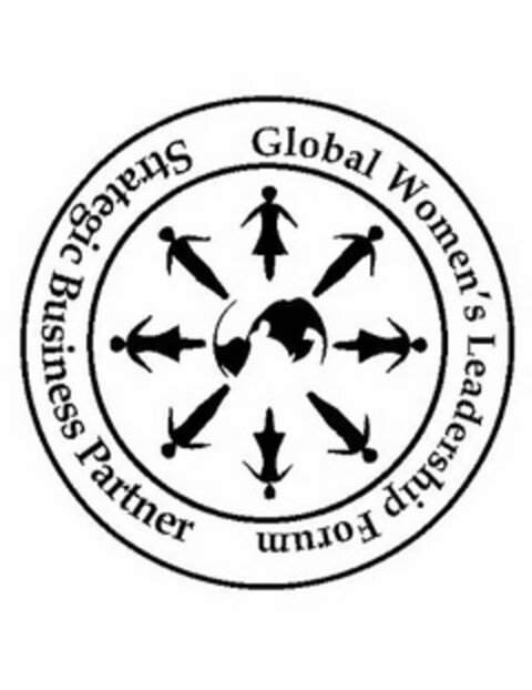 GLOBAL WOMEN'S LEADERSHIP FORUM STRATEGIC BUSINESS PARTNER Logo (USPTO, 20.11.2015)