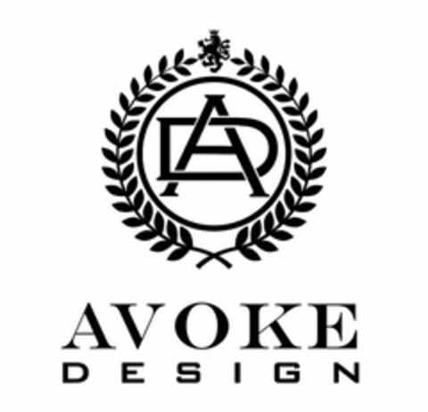 AD AVOKE DESIGN Logo (USPTO, 29.04.2016)