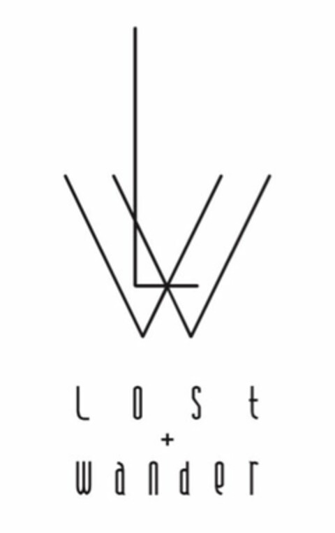 LW LOST + WANDER Logo (USPTO, 02.01.2017)