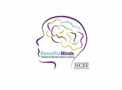 BEAUTIFUL MINDS CHILDREN'S MENTAL HEALTH INITIATIVE NAPLES CHILDREN NCEF EDUCATION FOUNDATION Logo (USPTO, 01/05/2017)