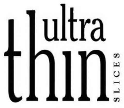 ULTRA THIN SLICES Logo (USPTO, 16.01.2017)