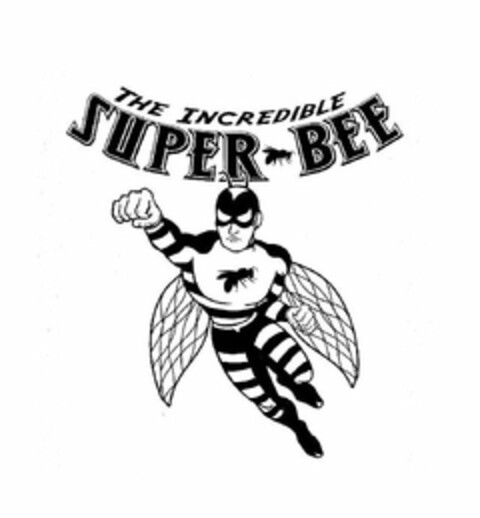 THE INCREDIBLE SUPER BEE Logo (USPTO, 21.03.2017)