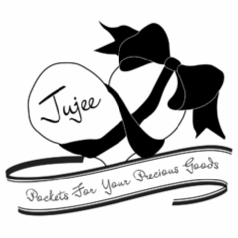 JUJEE POCKETS FOR YOUR PRECIOUS GOODS Logo (USPTO, 06/09/2017)