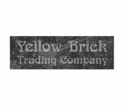 YELLOW BRICK TRADING COMPANY Logo (USPTO, 21.06.2017)