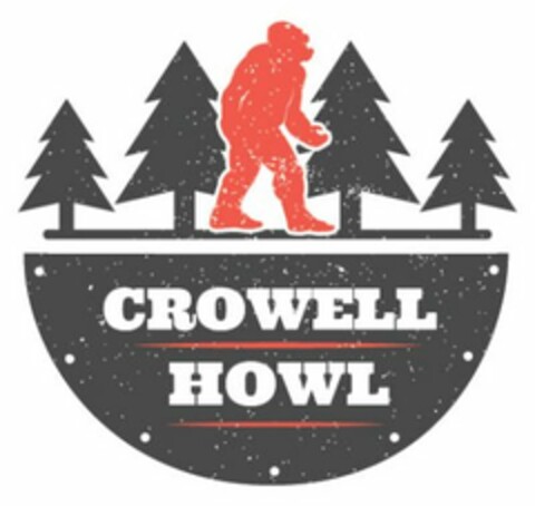 CROWELL HOWL Logo (USPTO, 27.07.2017)