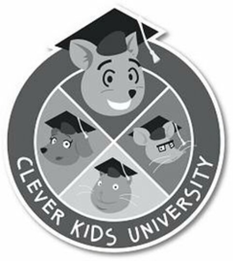 CLEVER KIDS UNIVERSITY Logo (USPTO, 03.10.2017)