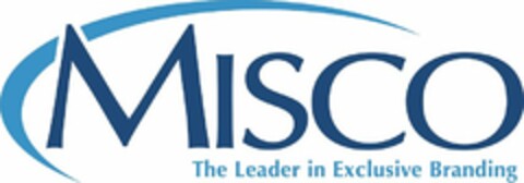 MISCO THE LEADER IN EXCLUSIVE BRANDING Logo (USPTO, 26.03.2018)