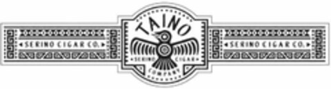 SERINO CIGAR CO. TAINO SERINO CIGAR COMPANY Logo (USPTO, 29.10.2018)