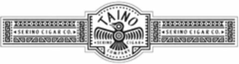 SERINO CIGAR CO. TAINO SERINO CIGAR COMPANY Logo (USPTO, 10/29/2018)