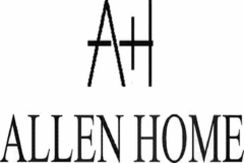 AH ALLEN HOME Logo (USPTO, 28.05.2019)