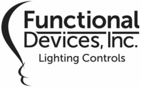 FUNCTIONAL DEVICES, INC. LIGHTING CONTROLS Logo (USPTO, 28.06.2019)