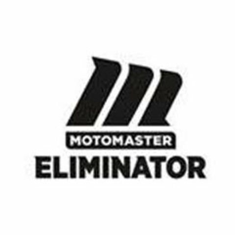 M MOTOMASTER ELIMINATOR Logo (USPTO, 08/07/2019)