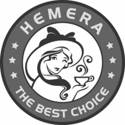 HEMERA THE BEST CHOICE Logo (USPTO, 08/08/2019)
