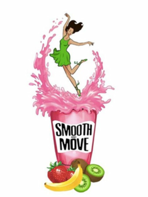 SMOOTH AND MOVE Logo (USPTO, 09.09.2019)