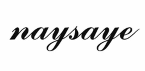 NAYSAYE Logo (USPTO, 06/08/2020)