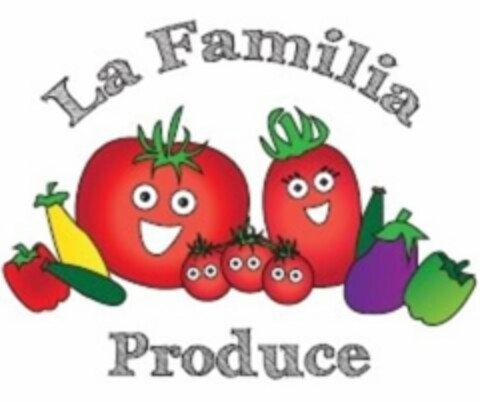 LA FAMILIA PRODUCE Logo (USPTO, 10.06.2020)