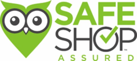 SAFE SHOP ASSURED Logo (USPTO, 07/01/2020)