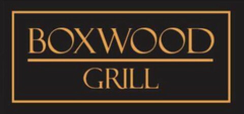 BOXWOOD GRILL Logo (USPTO, 28.05.2009)