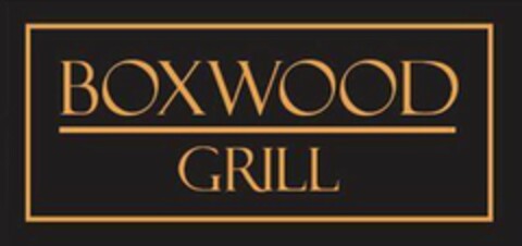 BOXWOOD GRILL Logo (USPTO, 05/28/2009)