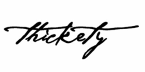 THICKETY Logo (USPTO, 01.06.2009)