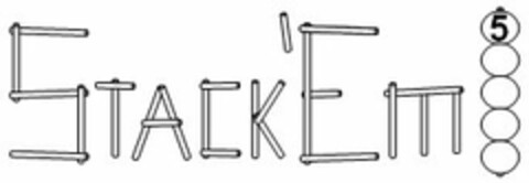 STACK 'EM 5 Logo (USPTO, 14.08.2009)