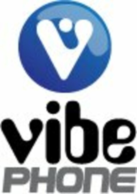 V VIBE PHONE Logo (USPTO, 10/26/2009)