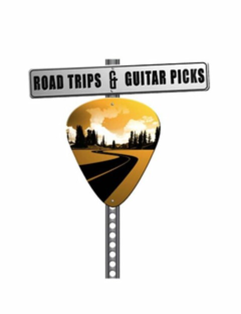 ROAD TRIPS & GUITAR PICKS Logo (USPTO, 10.11.2009)