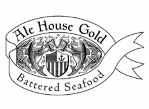 ALE HOUSE GOLD BATTERED SEAFOOD Logo (USPTO, 02/09/2010)