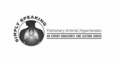 SIMPLY SPEAKING PULMONARY ARTERIAL HYPERTENSION AN EXPERT EDUCATOR'S CME LECTURE SERIES Logo (USPTO, 21.10.2010)
