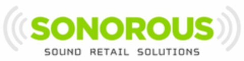 SONOROUS SOUND RETAIL SOLUTIONS Logo (USPTO, 06.03.2011)