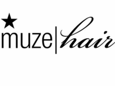 MUZE HAIR Logo (USPTO, 05/24/2011)