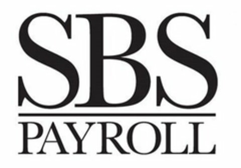 SBS PAYROLL Logo (USPTO, 19.07.2012)