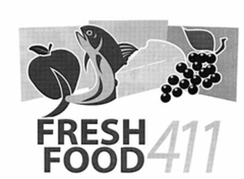 FRESH FOOD 411 Logo (USPTO, 05/01/2013)