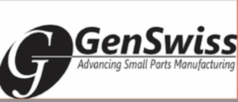 G GENSWISS ADVANCING SMALL PARTS MANUFACTURING Logo (USPTO, 09.07.2013)